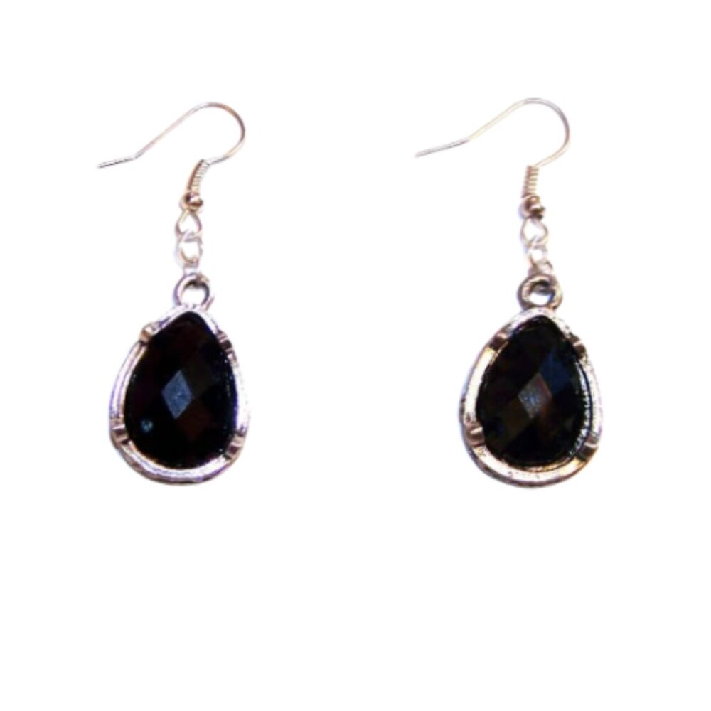 Art Nouveau Crystal Drop Earrings